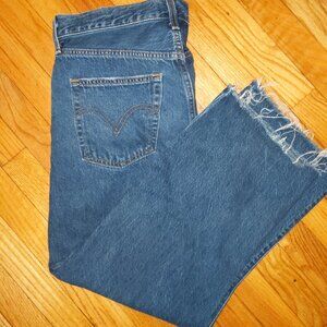 Levis Ribcage straight ankle